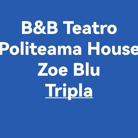 Bed and Breakfast Paleemo Centro Zoe Blu à Palerme Extérieur photo