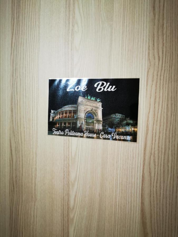 Bed and Breakfast Paleemo Centro Zoe Blu à Palerme Extérieur photo