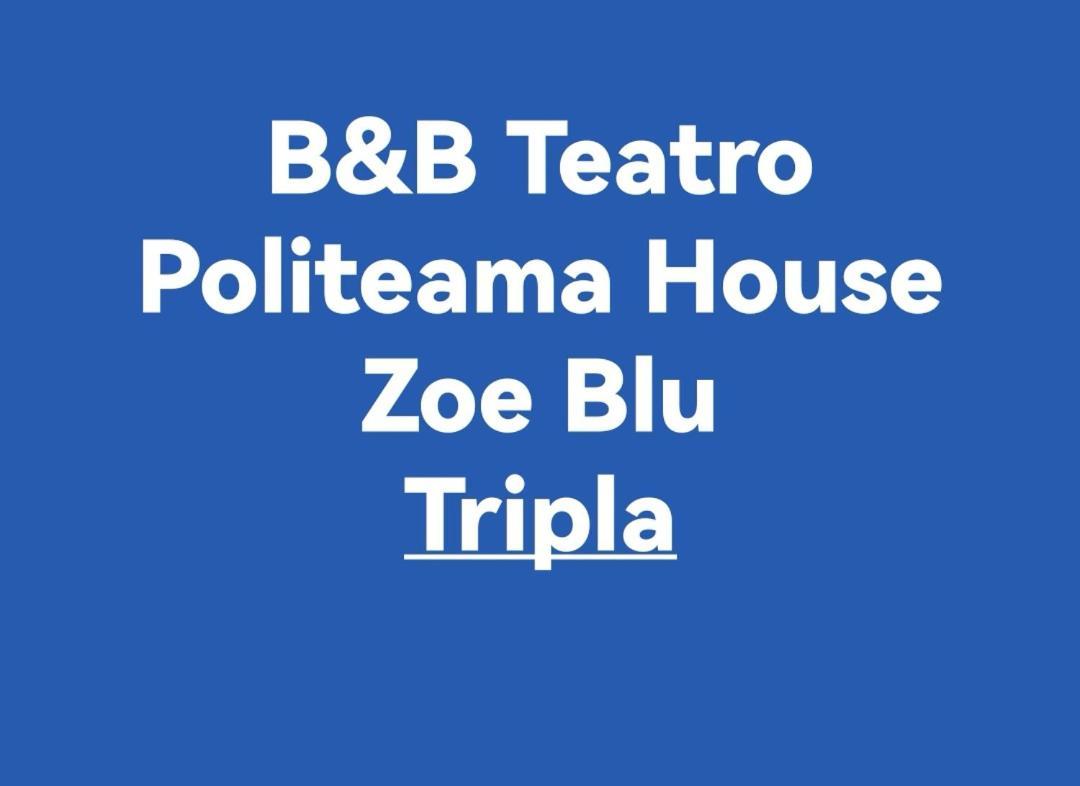 Bed and Breakfast Paleemo Centro Zoe Blu à Palerme Extérieur photo
